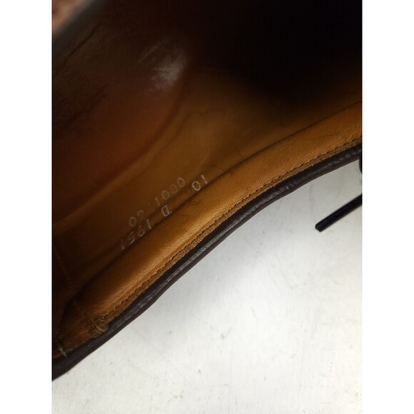 Allen Edmonds Wilbert Brown Calf Leather Oxford Derby Shoes 10 D main image 11